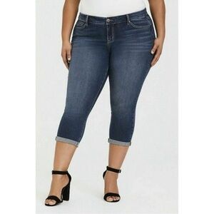 torrid sophia crop busted apprentice jeans Sz 26 NWT
